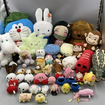 캐릭터 봉제 인형 세트 묶음 판매