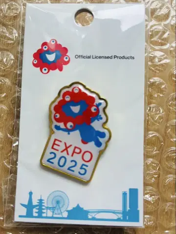 오사카 간사이 만박 한정판 미야쿠미야쿠 핀 배지 만박 2025년