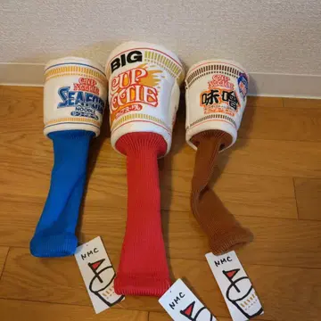 BIG CUP NOODLES 골프헤드커버 3세트