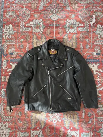 Harley-Davidson 가죽 라이더 자켓 USA제 할리