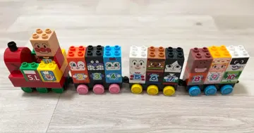 호빵맨 컬러풀 기차 완구