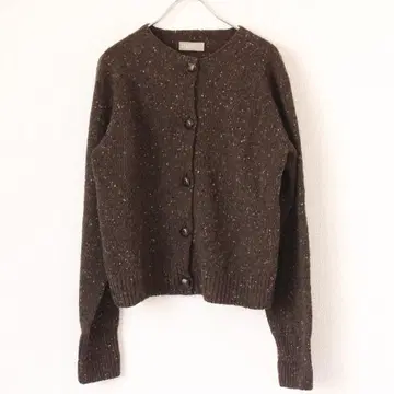 MARGARET HOWELL 도네갈 울 가디건 M 사이즈 브라운