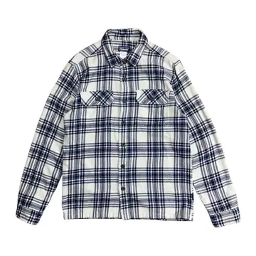 patagonia 피오르 플란넬 체크 코튼 긴팔 셔츠 S