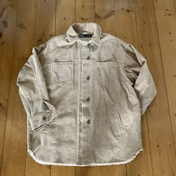 ZARA 코듀로이 셔츠 자켓 XS