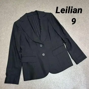 Leilian 레리안 테일러드 자켓 메쉬 사이즈 9 블랙