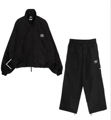 BASICKSXUMBRO NYLON TRACK TROUSERS