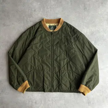 90s 오비스 퀼팅 자켓 USA제 충전솜