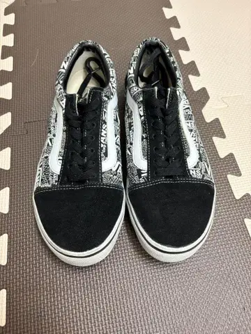 Vans 스니커즈 26.5cm 블랙/화이트