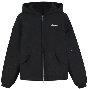 andwang kirakira zip up black 002
