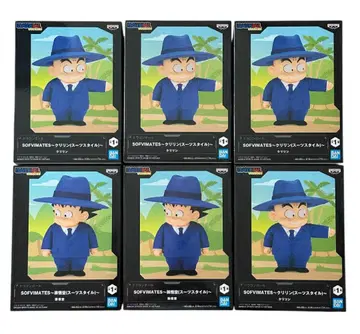 드래곤볼 SOFVIMATES 손오공 & 크리링 피규어 6개