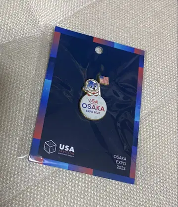 USA OSAKA EXPO 2025 핀 배지 미국관