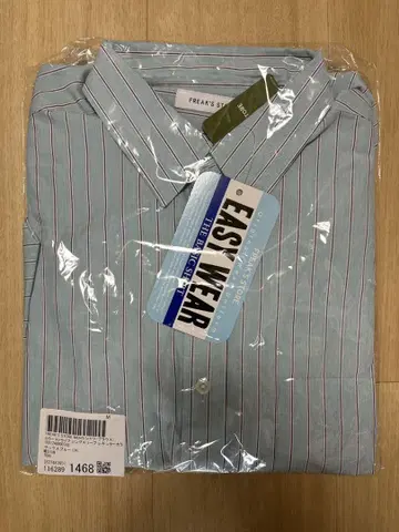 FREAK'S STORE 스카이블루 스트라이프 셔츠 L 사이즈