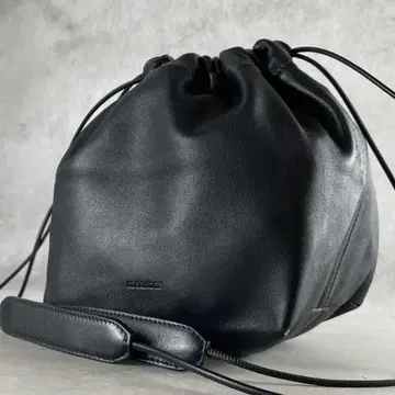 JIL SANDER Mint Drawstring Shoulder Bag
