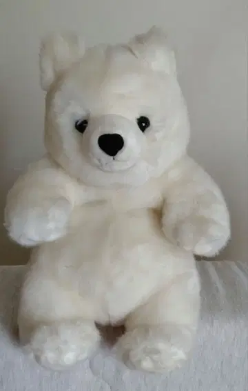북극곰의 귀여운 봉제 인형