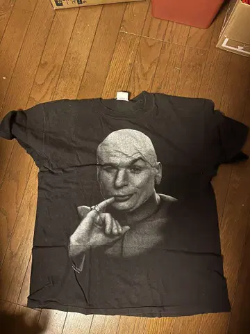 Dr Evil T셔츠 블랙 야마다 렌