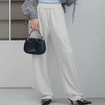 BIG 스웨트 팬츠 kastane 카스타네 화이트