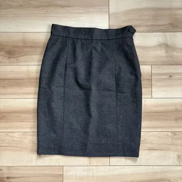 새상품급 MOSCHINO COUTURE 모스키노 캐시미어 울 스커트 42