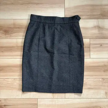 새상품급 MOSCHINO COUTURE 모스키노 캐시미어 울 스커트 42