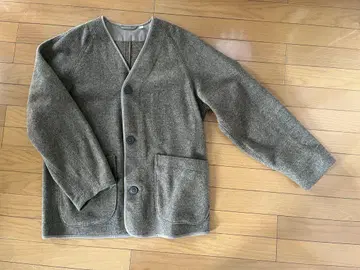 UNIQLO U 플리스 가디건 남성용 M 브라운