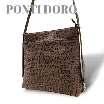 PONTI DORO 폰티돌로 3way 숄더백 올 패턴 가죽