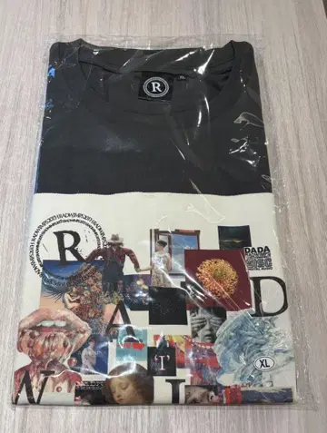 RADWIMPS 특별전 싱글 자켓 콜라주 T셔츠 XL 사이즈