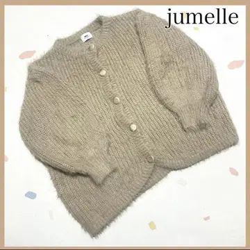[ jumelle ] 주메로 샤기 오버 가디건 F 나일론 겨울 의류