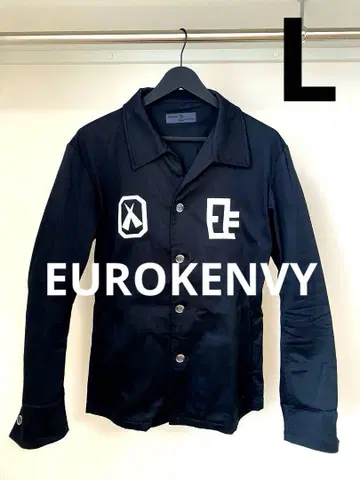 EUROKENVY 유로켄비 밀리터리 자켓 L 블랙