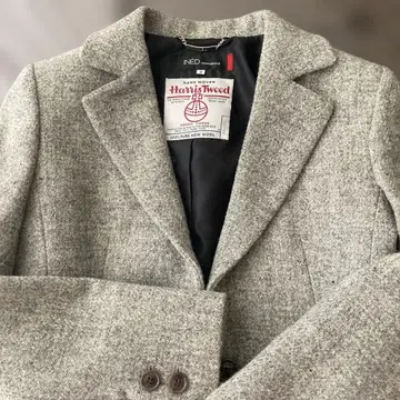 이네드 Harris Tweed 자켓 9호 그레이