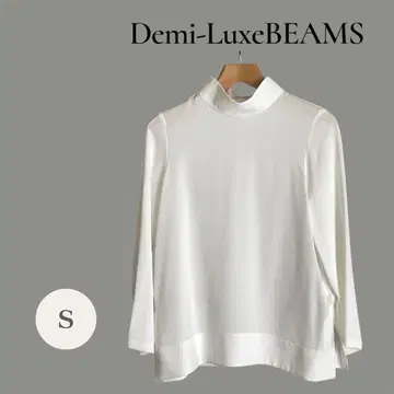 새상품 Demi-LuxeBEAMS 스탠드 풀오버 S