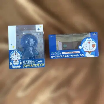 도라에몽 아크릴 피규어 쁘띠 카라비너 포함 빅 라이트 2세트