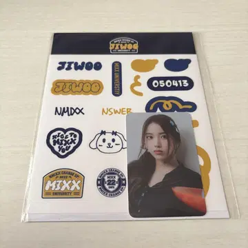 NMIXX 데코 스티커 지우 MIXX UNIVERSITY