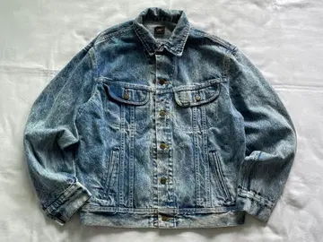 90s Lee USA제 리 케미컬 워시 데님 자켓 G