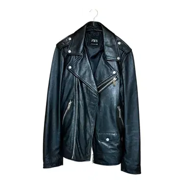 ZARA 자라 리얼 가죽 라이더 자켓