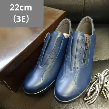 190 [ 새상품 ] 22cm ( 3E ) 고급 스니커즈 펌프스