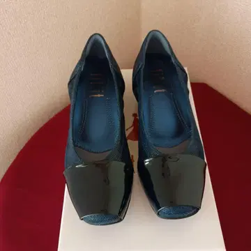 핏핏 네이비 플랫슈즈 23.5 cm