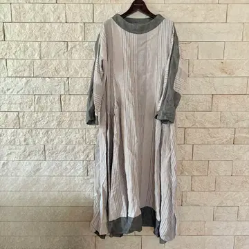 HALLELUJAH 린넨 원피스 양치기 로브