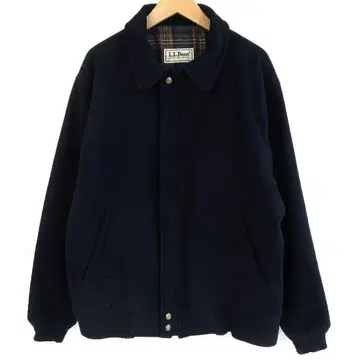 80's L.L.Bean 엘엘빈 울 블루종 자켓 네이비