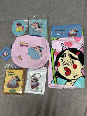 브리아나 기간테 생큐마트 캐릭터 굿즈 세트