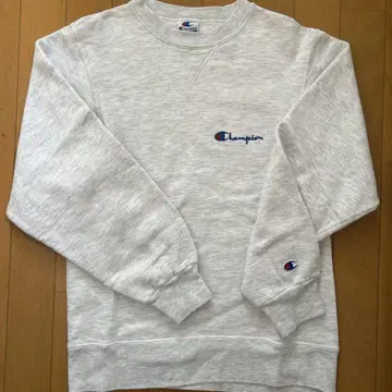 Champion 그레이 x 화이트 스웨트 셔츠 M 사이즈