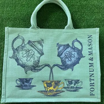 영국 F&M 포트넘앤메이슨 주트 토트백 에코백