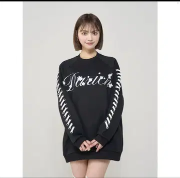 Darich 다리치 레이스업 로고 맨투맨 풀오버 트레이닝복