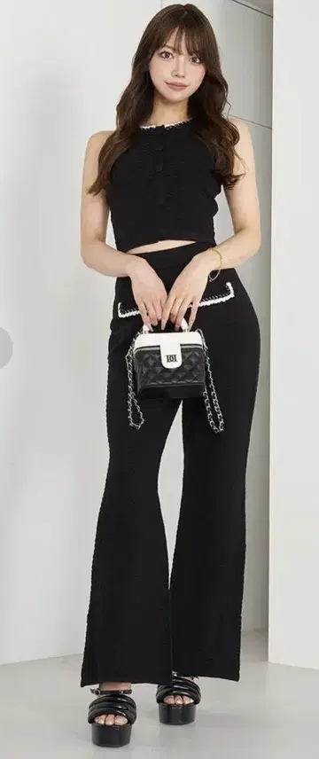 Darich 로프 파이핑 니트 셋업