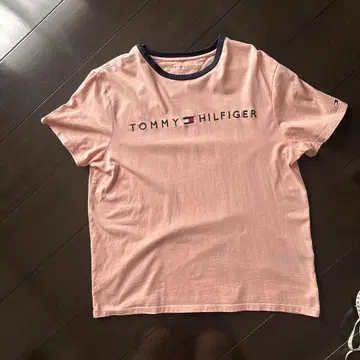 TOMMY HILFIGER 핑크 반팔 T셔츠 L/G