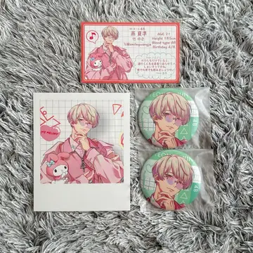 파라라이 Paradox Live 나츠준 산리오 캔뱃지 트레포토 프로카