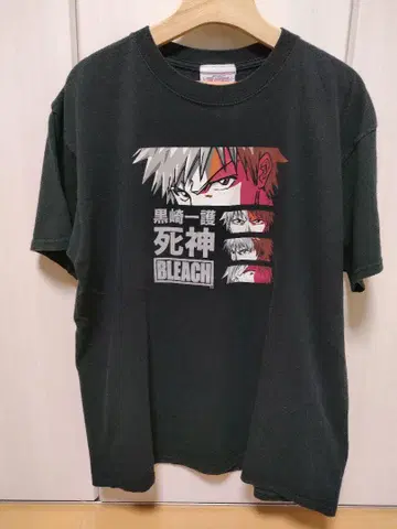 BLEACH 블리치 쿠로사키 이치고 t셔츠 블랙 블랙 XL