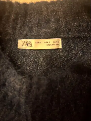 ZARA 복슬복슬 니트 스웨터 L
