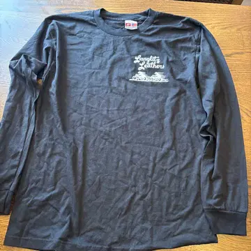 랑글리츠 레더스 블랙 긴팔 T셔츠 L