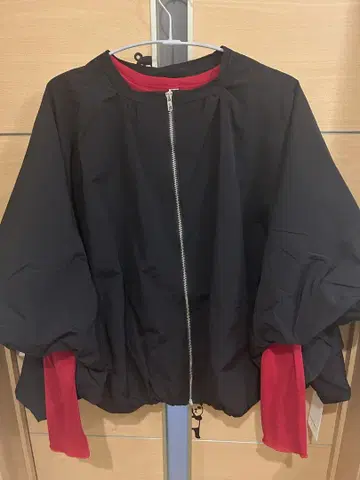 튜닉 블루종 숏 자켓 블랙 블랙
