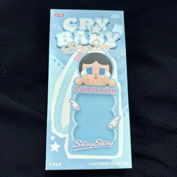 POP MART CRY BABY 카드 홀더 Shiny Shiny