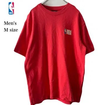 NBA 농구 반팔 T셔츠 남성용 M 레드